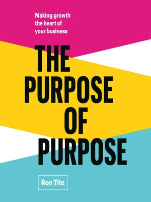 cover image of The Purpose of Purpose